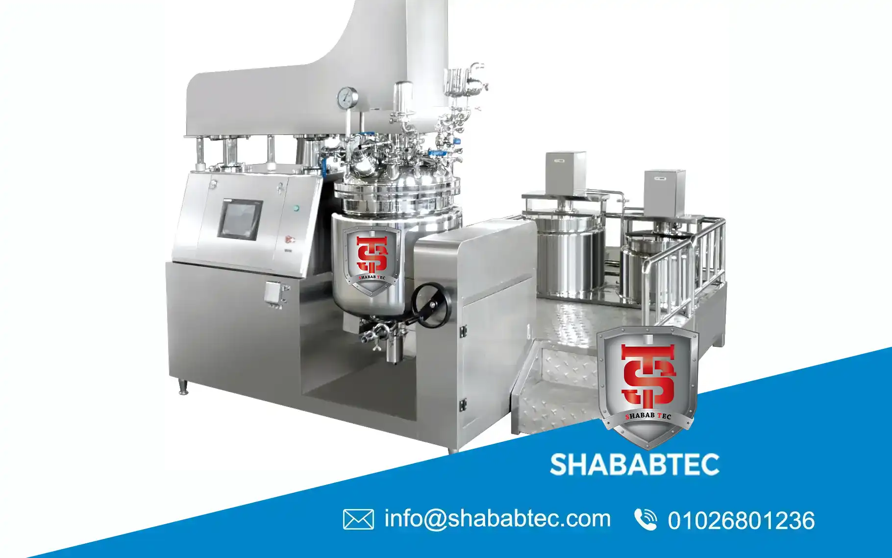 emulsifying mixer for cream