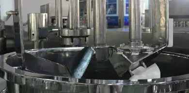 High shear mixer testing and commissioning