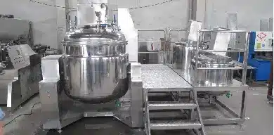 Pharmaceutical high shear mixer installation