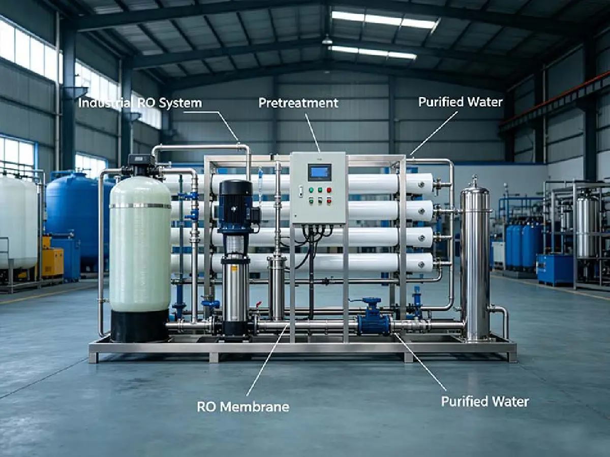 ShababTec Pharmaceutical Water Softener Pharmaceutical water softener system for reverse osmosis pretreatment
