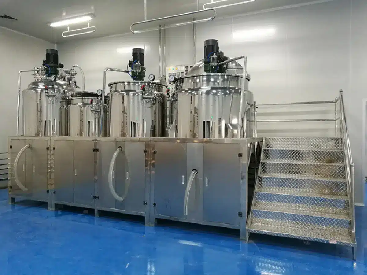 High shear powder mixer for pharmaceutical processing