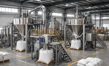 Pharmaceutical powder mixer fabrication