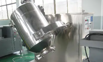 Pharmaceutical powder mixing equipment installation