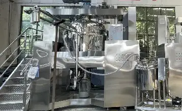 ShababTec Vacuum Homogenizer Project Egypt ShababTec vacuum homogenizer fabrication workshop in Egypt
