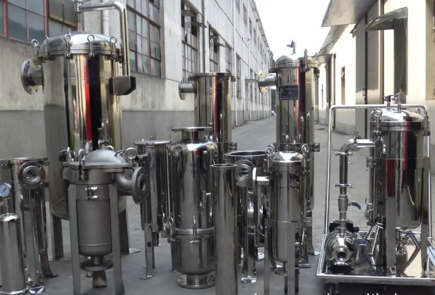 ShababTec Sanitary Stainless Steel Filter Sanitary stainless steel filter and strainer for hygienic process pipelines
