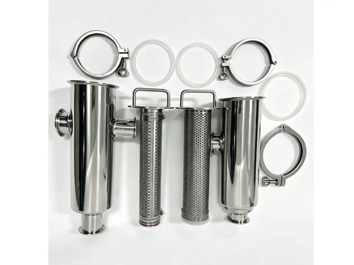 Sanitary Filter Mesh Working Principle Sanitary stainless steel mesh filter working principle