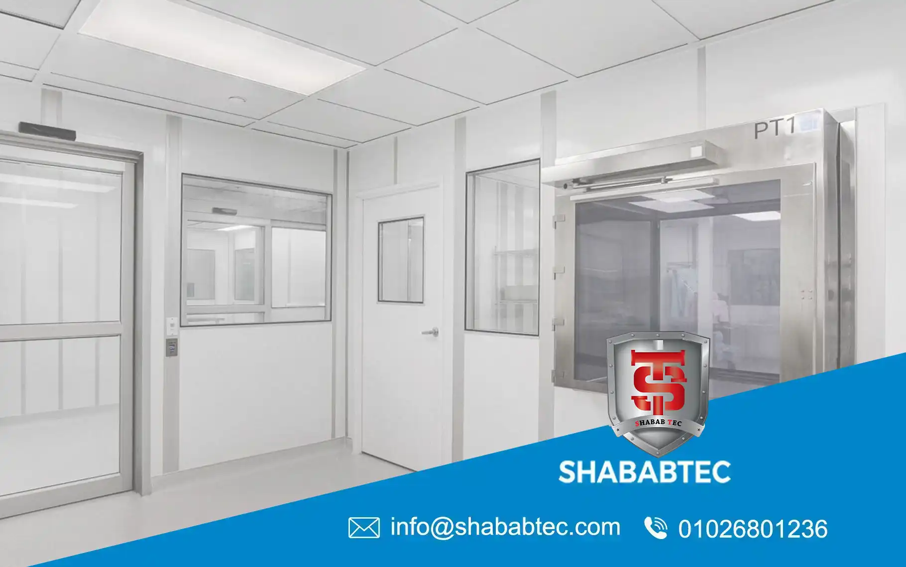 Clean Room Glass Partition Walls