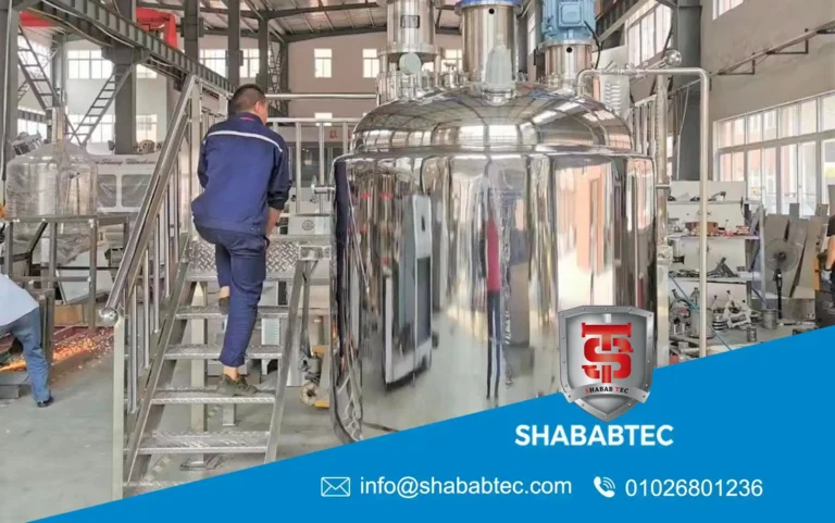 Emulsifying Tank for High Viscosity Products