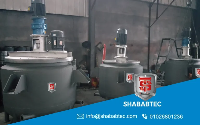 Gel Mixing Tank and Paste Production