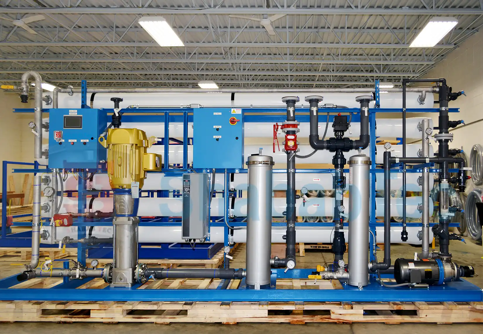 Industrial RO System Engineering Industrial RO water treatment system engineering and equipment configuration