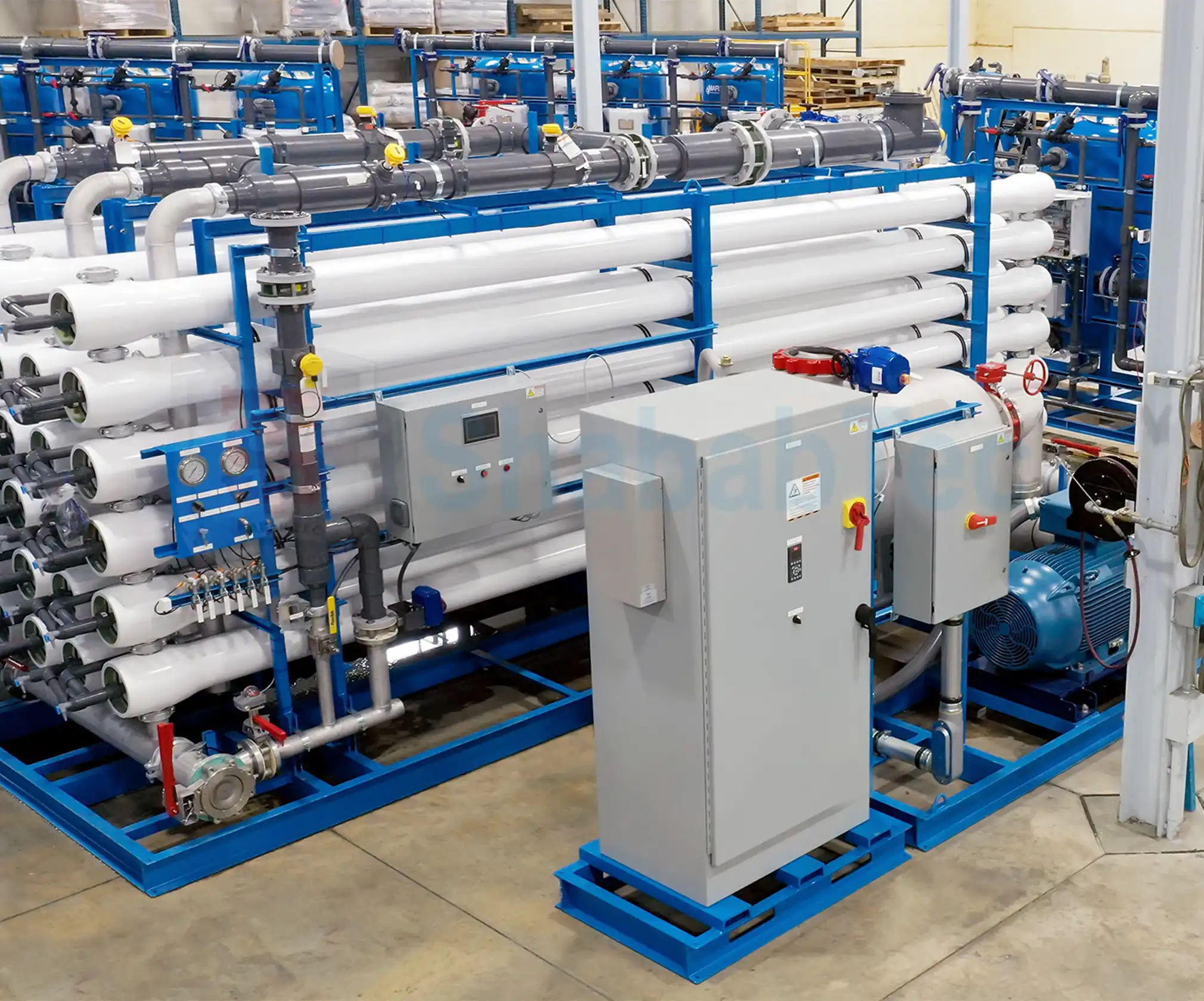 ShababTec Industrial RO System Industrial reverse osmosis water treatment system for controlled production